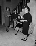 Mrs. Raymond Cohn, Mrs. E. G. Schwarz, Mrs. Leonard Gilbert and Mrs. Ben Cohen