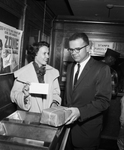 Mr. and Mrs. Don Raney, Mailing a Gift to Needy Children on Goodfellow List