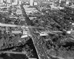 Aerial shot of West 7th Street by Key Herbert