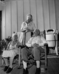 "Uncle" Tom Rose With His Wife and Their Daughter Mrs. Tennie Hendrix by Wilburn Davis