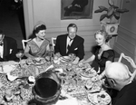 Dinner party given by Mrs. Amon Carter for Jeanette McDonald and her husband Gene Raymond