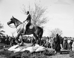 Unveiling of Will Rogers Memorial Statue