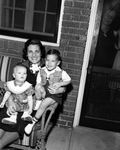 Mrs. S. M. Gilbert with her two children