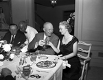 Dinner given for Gen Eisenhower by Amon Carter at the Carter Home