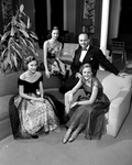 1950 Debutantes At Party