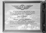 Copies of awards and honors given to Amon G. Carter