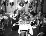 Series of New Year's Eve party attended by Mr. and Mrs. Amon Carter