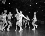 Schools, Texas Christian University vs. Howard Payne, Basketball by Al Panzera