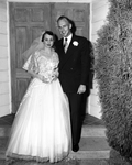 Wedding shot of Mr. and Mrs. Robert T. Dillow