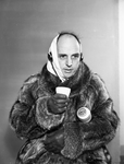 Bud Sherman in fur coat