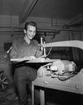 Horace Hooper shown in shop class