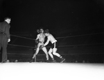 Grayford Campbell and Oscar Jaquez boxing match by Al Panzera