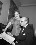 Aaron Copland with Grace Ward Lankford