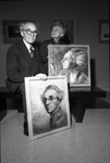 Mr. and Mrs. Bruno Beran - his portraits of them.