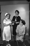 Beaux Arts Club play cast "Florence Unlimited," Ms. W. J. Pierre, Mrs. C. S. Sykes, and Mrs. John Covanes Jr.