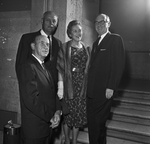 Mr. and Mrs. Malvern Marks, Temple Bowen and V. J. Earnheart attend "La Boheme"