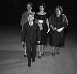 Mrs. William B. Stanley, Mrs. Perry B. McCord, Jr., Mrs. Clyde W. Mays, and Randy McCord attend "La Boheme"