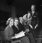 Mrs. Charles F. A. McCluer, Jr., Mr. and Mrs. C. F. A. McCluer, with Mr. and Mrs. O. G. Carlson attending "La Boheme"