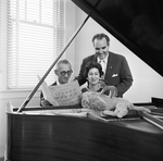 George Anson, Myra Safley, and Melvin Dacus at Youth Concert