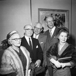 Guests at the Dedication of the Amon Carter Museum of Western Art