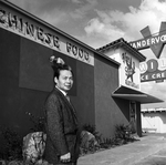 George Wong in Front of Blue Star Restaurant