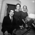 Carlos Buhler, Grace Ward Lankford, and Mrs. Marian Douglas Martin