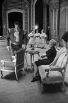 Mrs. Jack E. Daly with Spiro Males at the Fort Worth Opera Association