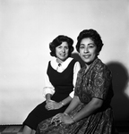 Mrs. Frank Laguna with Mrs. J. J. Domingues, Jr.