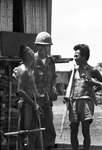 Vietnam: Maj. Richard Mow, With Villagers