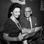 Miss Helen Keith and I. E. Mcwhirter