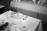 Fashion: Bride Section; Table set