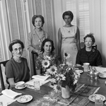 Woman's Club Foreign Languages Department; Mrs. Lou A. Martin, Mrs. Max K. Mayer, Jr., Mrs. Harold E. Reigle, Mrs. Frank M. Andrews, and Mrs. Uri Livne