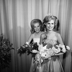 Miss Teenage Fort Worth; Ruth Ann Simpson, with Betty Lynn Buckley