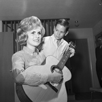 Miss Teenage Fort Worth; Ruth Ann Simpson with brother Tommy
