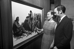 Amon Carter Museum of Western Art; Mrs. Ruth Koerner Oliver of Santa Barbara, California with L. Tuffly Ellis