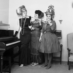 Mardi Gras; Mrs. Roy Coleman, Mrs. Marie Law and Mrs. John Adkins
