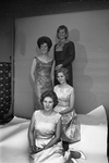 Paschal fashion show; Cindy Tate, Linda Seinwerth, Maria Renola, and Jerry Lee Bailey