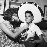 Maria Esther Gonzalez, with Francisco Alvarez