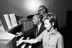 Donald Willing, center with Barbara Marquard and B.R. Henson