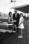 Miss Teenage Fort Worth contest; Mollie Hicks, Dicks Osburn and Karen Duffy by Jarrold Cabluck