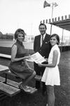Miss Teenage Fort Worth contest; Mollie Hicks, Dicks Osburn and Karen Duffy by Jarrold Cabluck