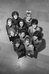Miss Teen-age Fort Worth; Kathy Brown, Judy Buchanan, Caryl Dalton, Leanne McCall, Julie Ivers, Penny Norris, Melinda Walker, Karen Masters, and Frances Fletcher, Betty Montford by Harry Cabluck
