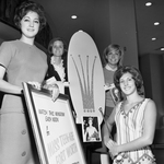 Miss Teen-age Fort Worth contest; Julie Ivers, Ellen Brownlee, Karen Cox, and Joy McSpadden