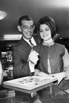 Miss Teenage Fort Worth; Flynt Leverett, with Jan Hill