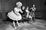 Miss Teenage Fort Worth contestants; LeAnne McCall with Karen Cox and Jan Hill and Karen Masters by Bob Draddy