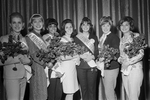 Miss Teen-age America finalist; Dallas; Joanie Prather, Susan Huskisson, Tallulah Reed, Sandy Roberts, Donna Battista, Carol Camenga, Beverly Shumaker
