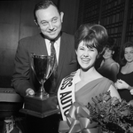 Auto Show of 1967; Jane Elizabeth Bunker, with Leo Jarnagin