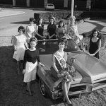 Auto Show; Special section cover; Jane Elizabeth Bunker, Jana Tallichet, Cindy Hodges, Lynda Turner, Lolabeth Johnson, Vickie Hall, Sharon Elliott, Sue Hill and Betty McCelvey by Norman Bradford