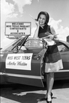 Miss Texas Pageant; Martha Whiddon, plays drums by Norman Bradford