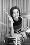 Miss Texas Pageant; Martha Whiddon, plays drums by Norman Bradford